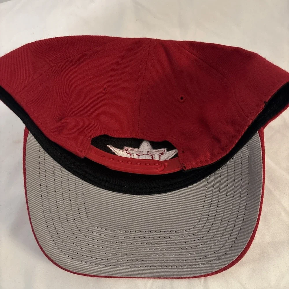 Houston Astros Hat Red Star Logo Strap 47 Brand Red MLB‎ OSFA Vintage